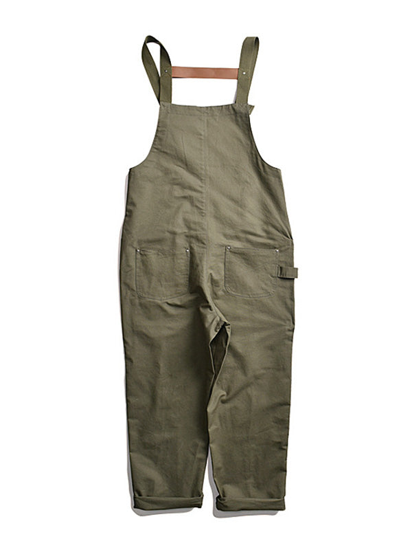 Men's Casual Multi-Pocket Cargo Overalls