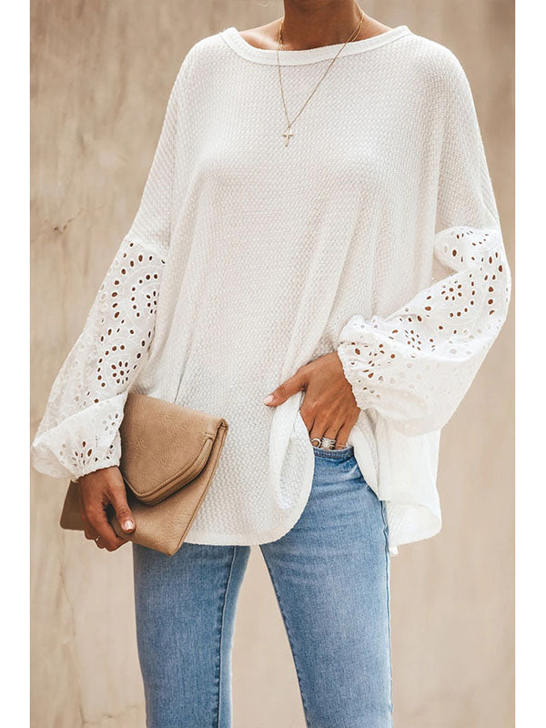 Solid Color Slanted Neck Cutout Off Shoulder Top
