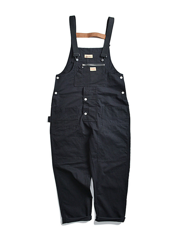 Men's Casual Multi-Pocket Cargo Overalls