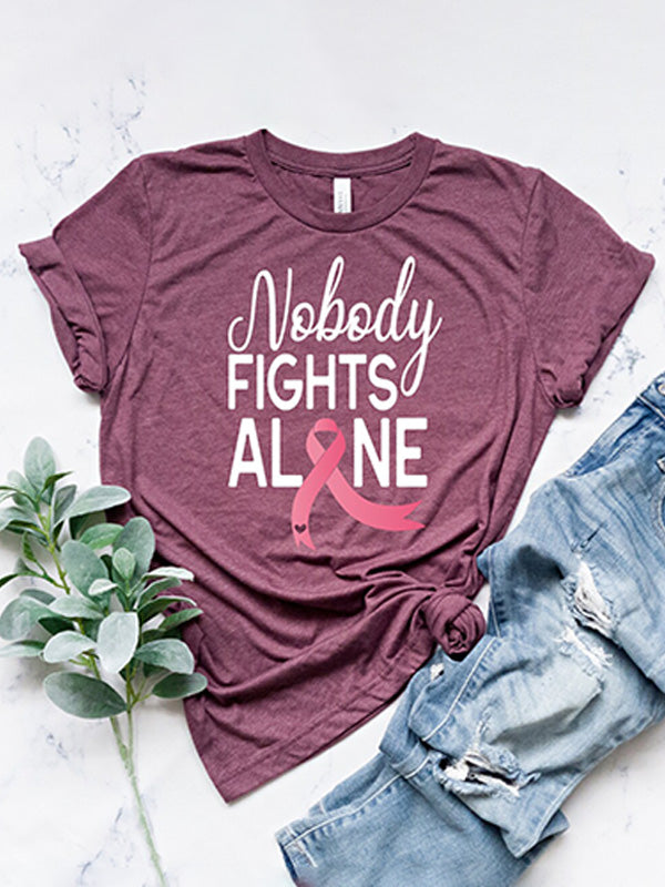 Nobody Fights Alone Graphic Tee