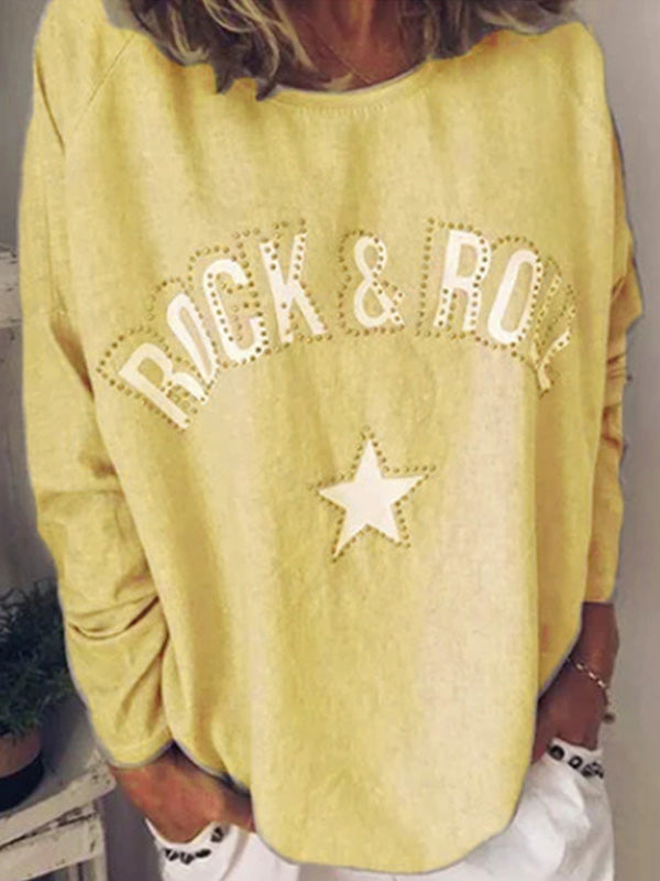 Rock & Roll Crew Neck T-shirt