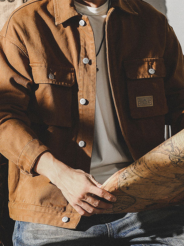 Men's American Vintage Cargo Jacket