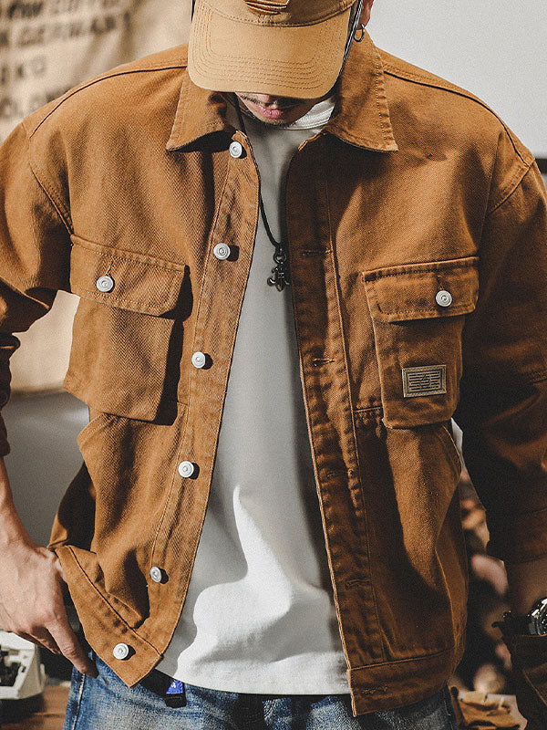 Men's American Vintage Cargo Jacket