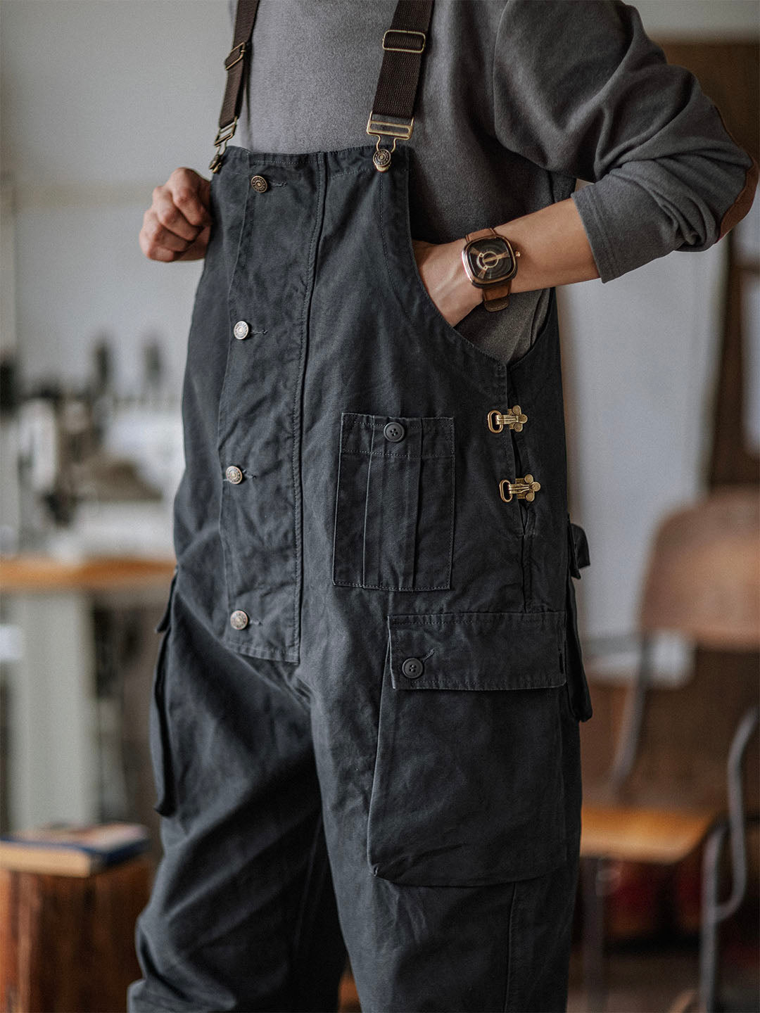 Carver Canvas Overalls