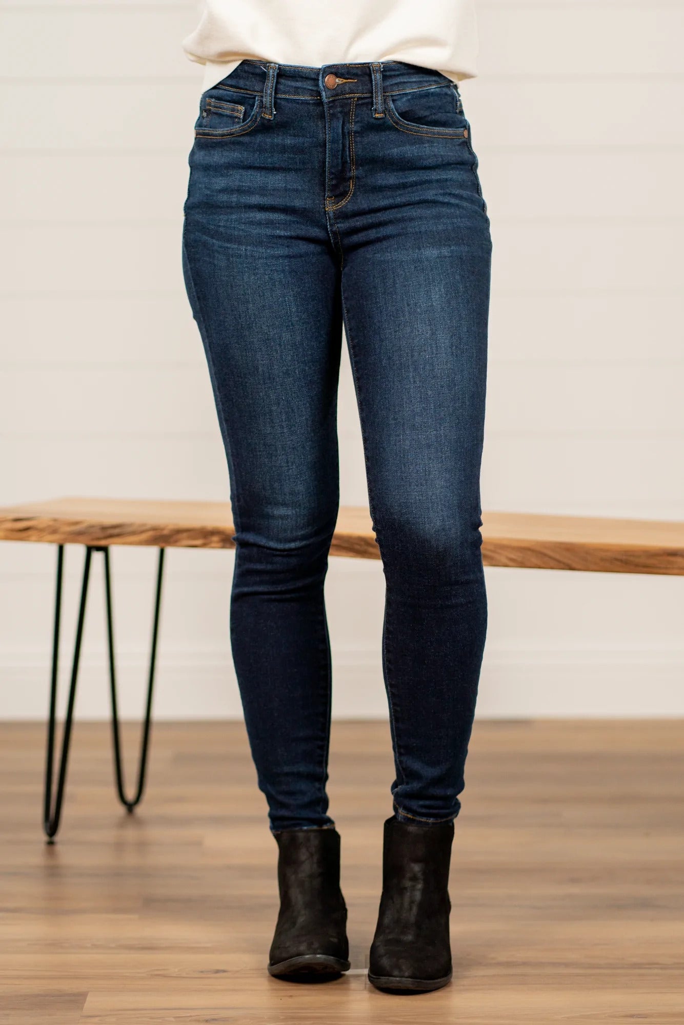 Ultra Stretch High Rise Skinny Jeans