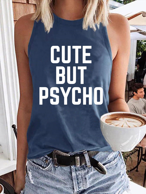 Cute But Psycho Tank Top