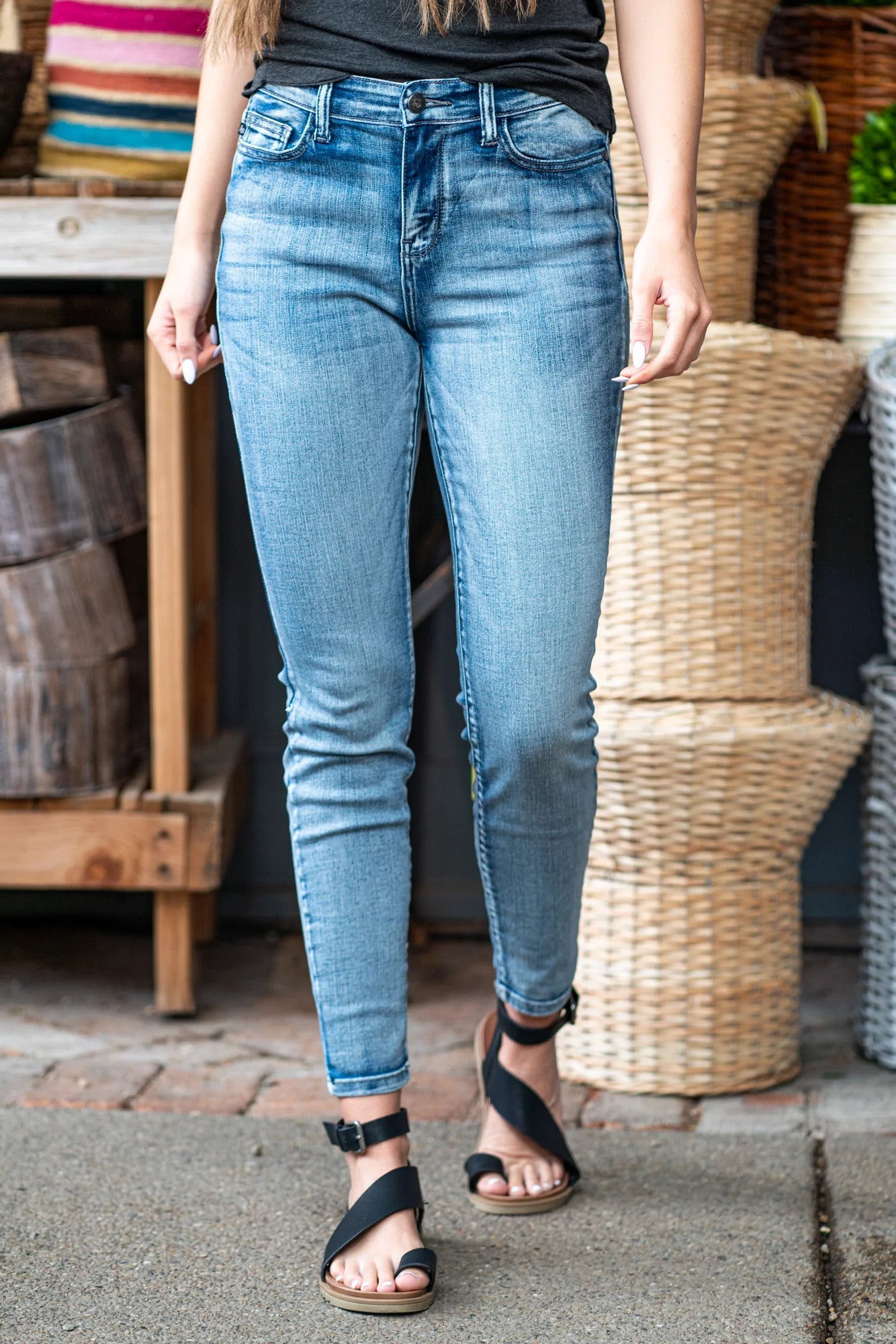 Ultra Stretch High Rise Skinny Jeans