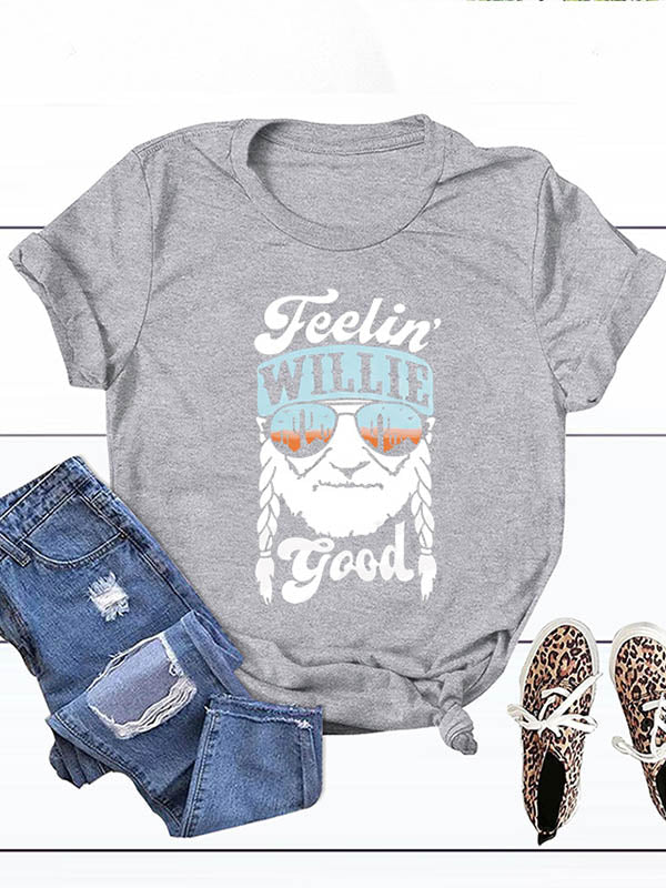 Feelin Willie Good Mom Graphic Tee