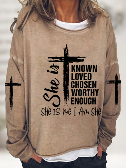 She Is Me I Am She Long Sleeve T-Shirt