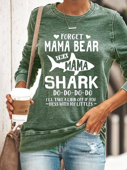Mama Shark Cozy Sweatshirt