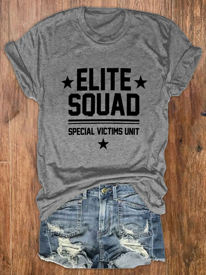 Law & Order SVU Elite Squad Crew Neck T-shirt