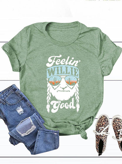 Feelin Willie Good Mom Graphic Tee