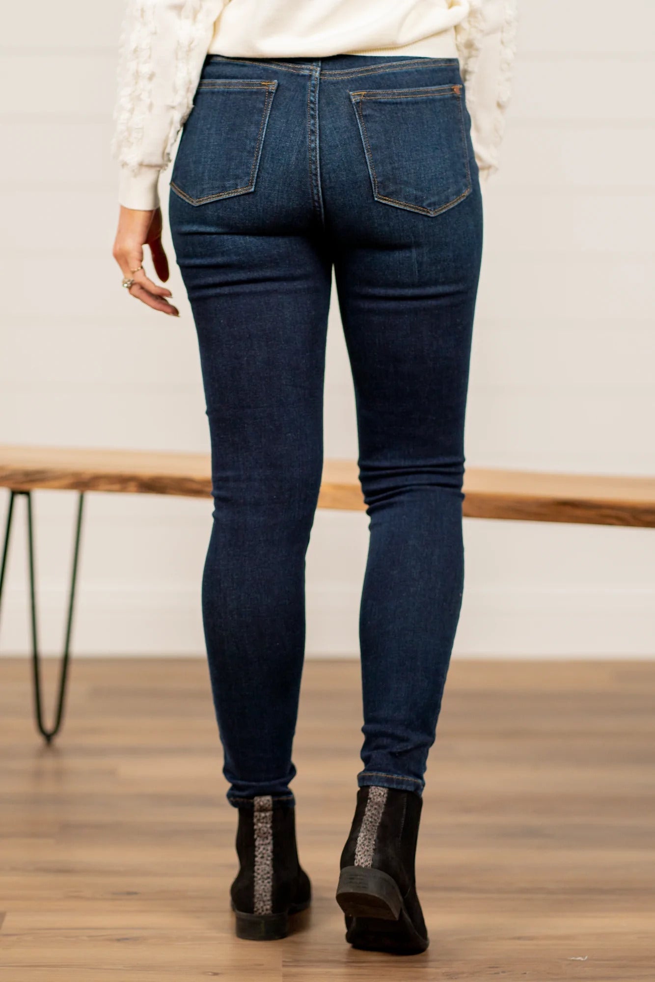 Ultra Stretch High Rise Skinny Jeans