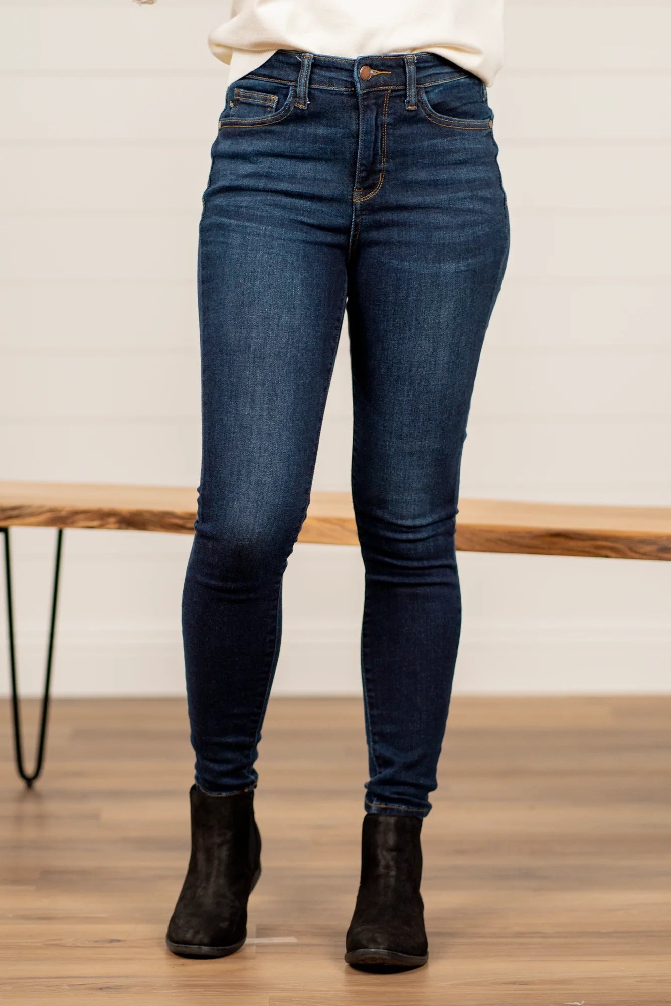 Ultra Stretch High Rise Skinny Jeans