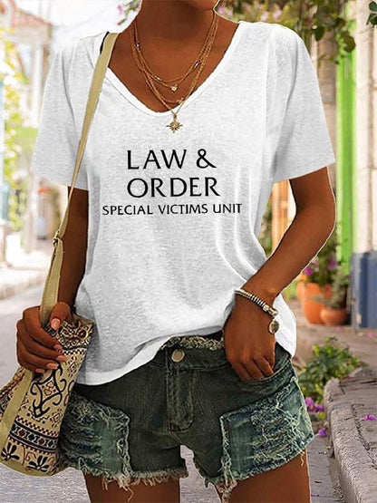 Law & Order Special Victims Unit Short Sleeve T-Shirt